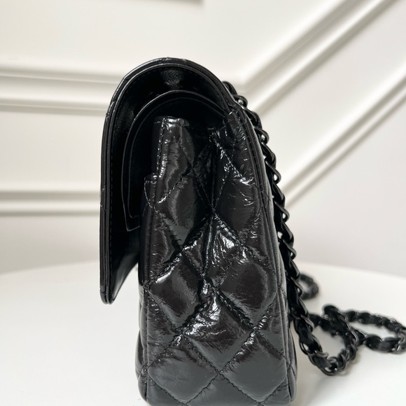 —SOLD—CHANEL M CLASSIC SO BLACK - Picture 3 of 12